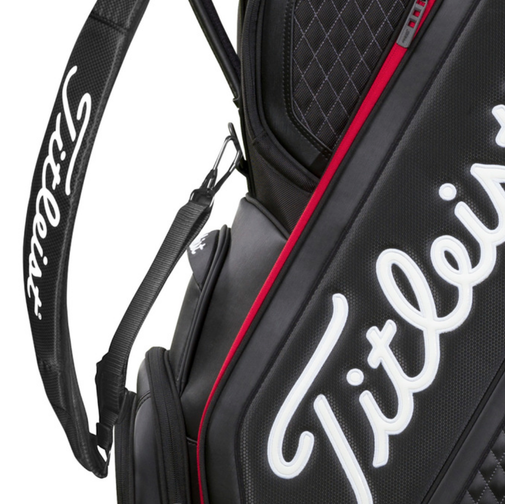 Titleist tour staff bag jet online black